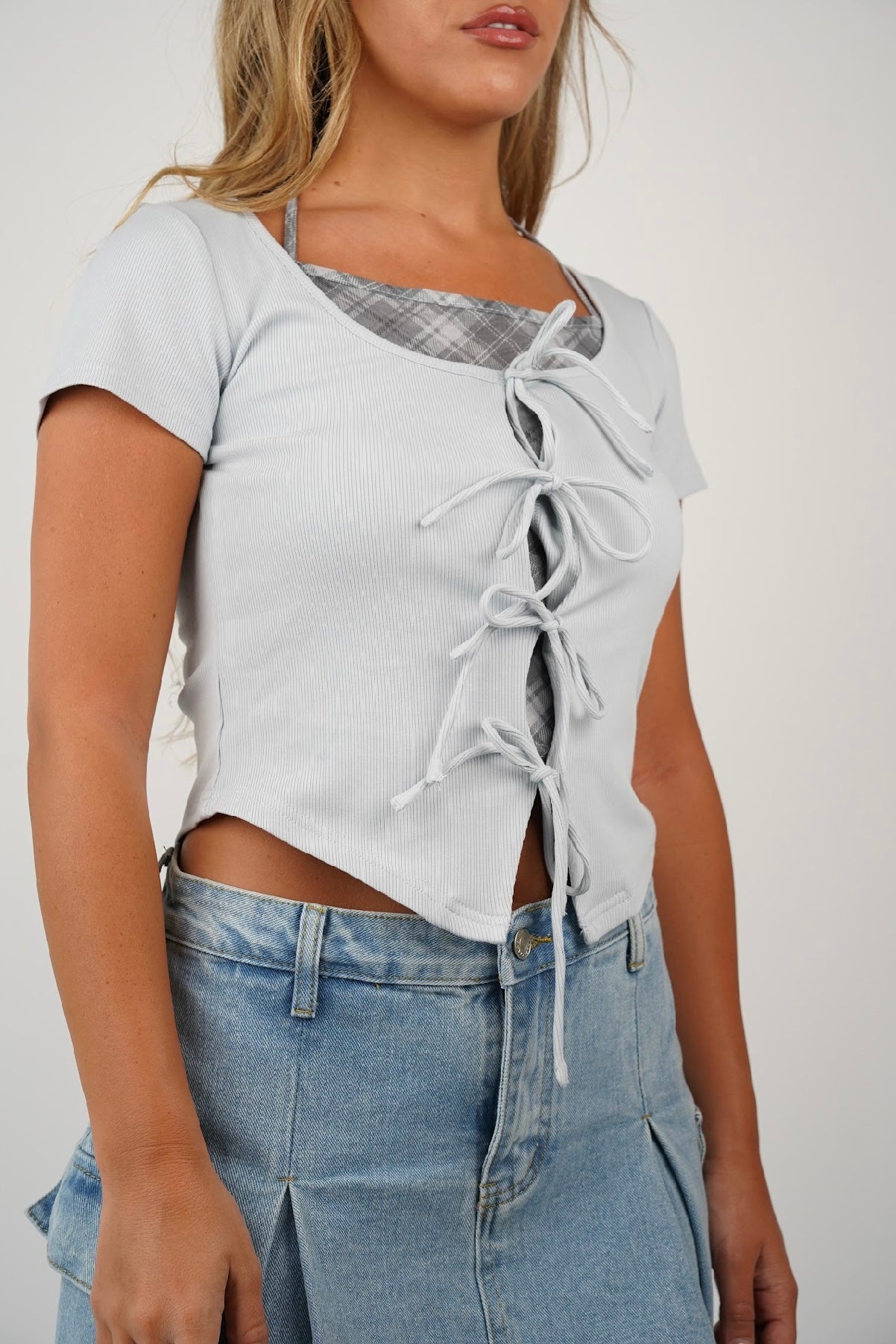 Ariel Front Ties T Shirt