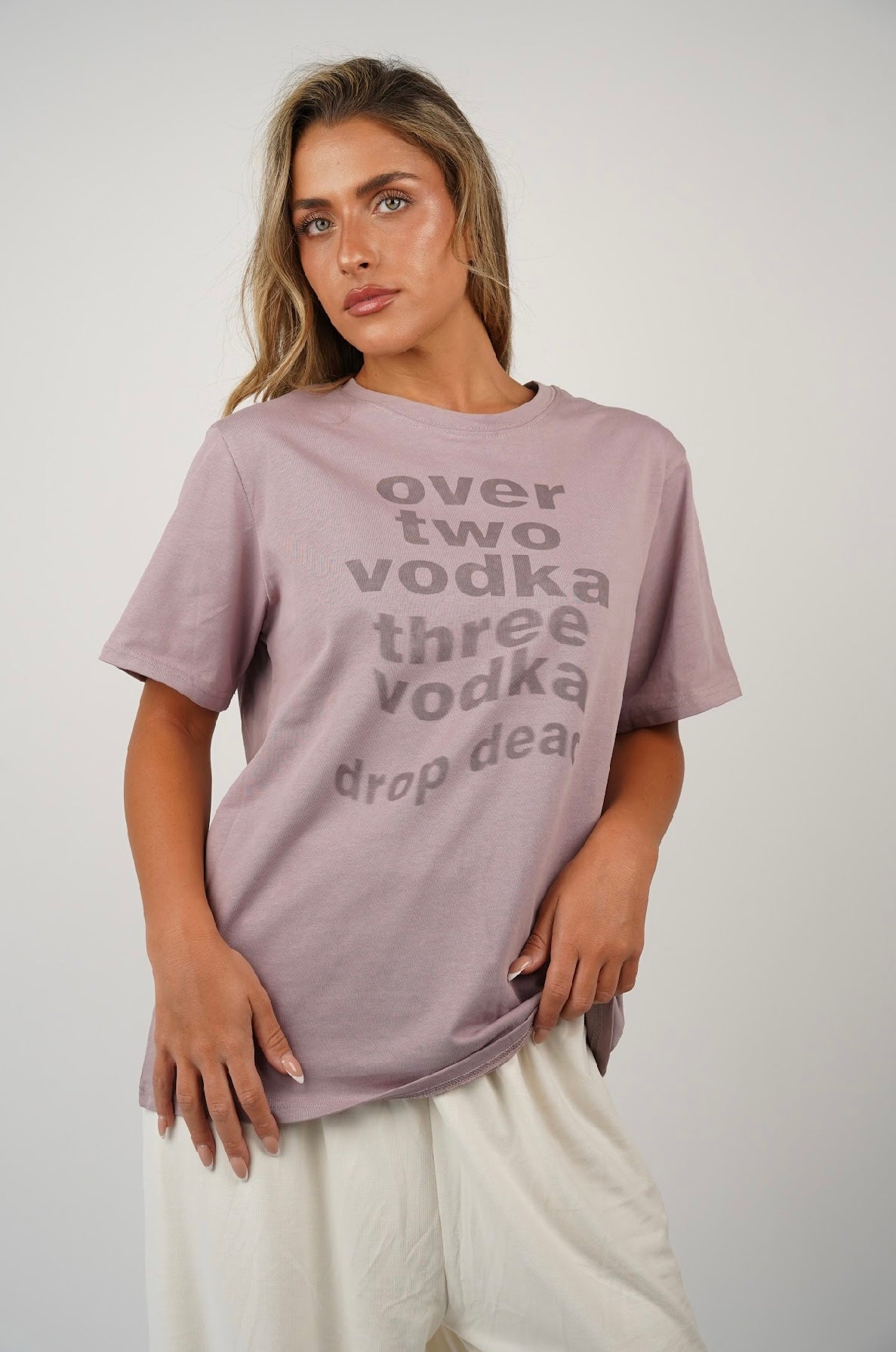 Vodka Oversized T Shirt