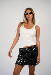 חצאית מיני פייטים ג׳וליה