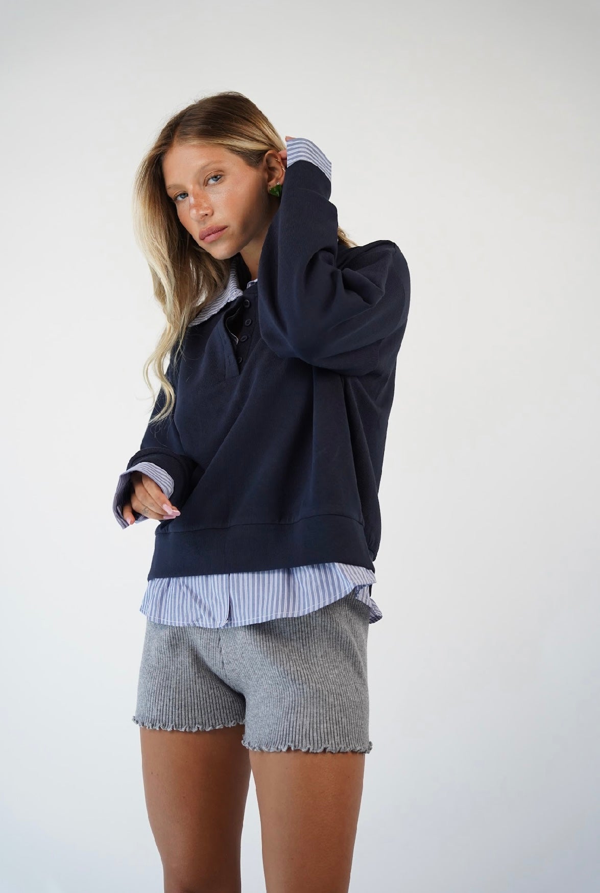 מכנס סריג קצר גבריאל