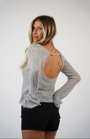 סריג עם גב פתוח גבריאלה