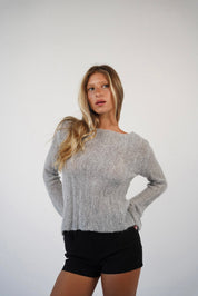 סריג עם גב פתוח גבריאלה