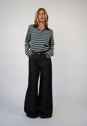 חולצת פולו פסים רוני