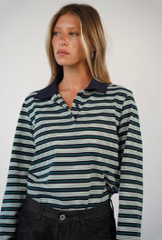 חולצת פולו פסים רוני