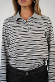 חולצת פולו פסים רוני