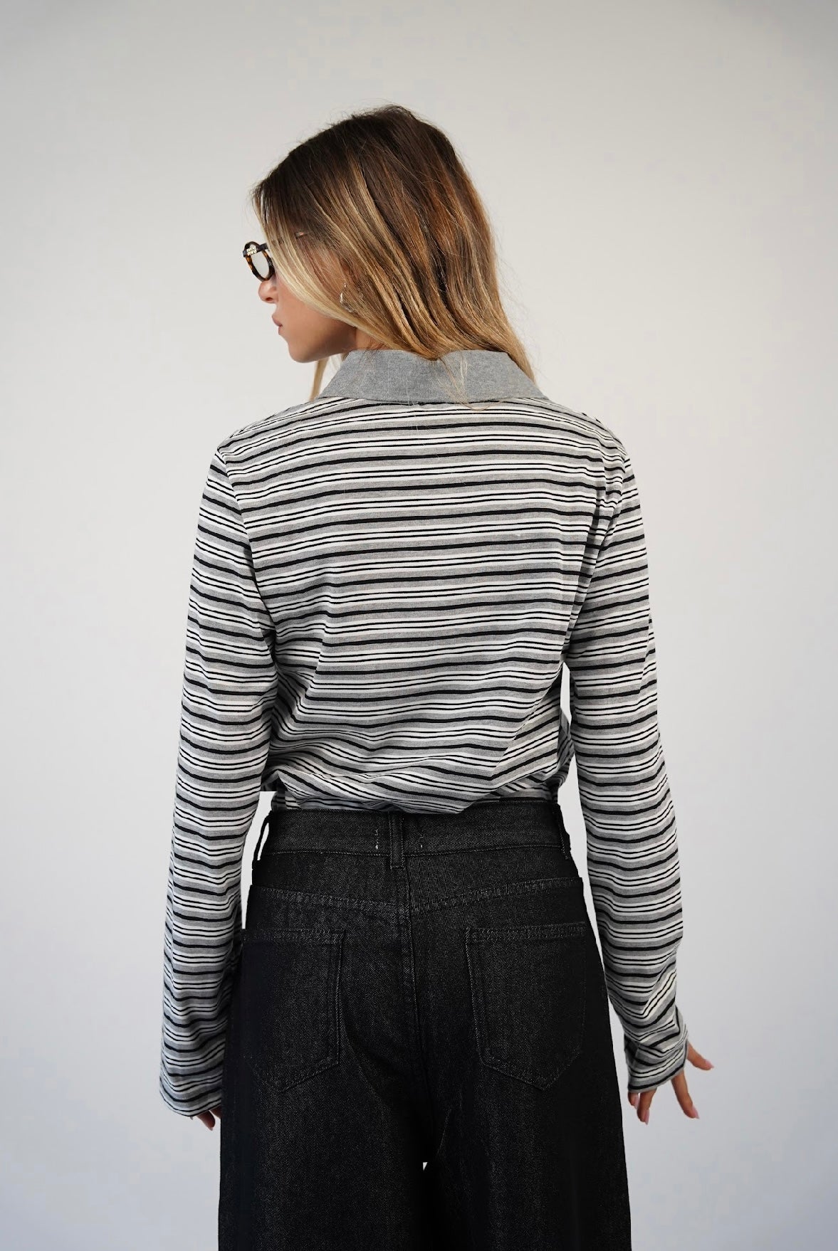 חולצת פולו פסים רוני