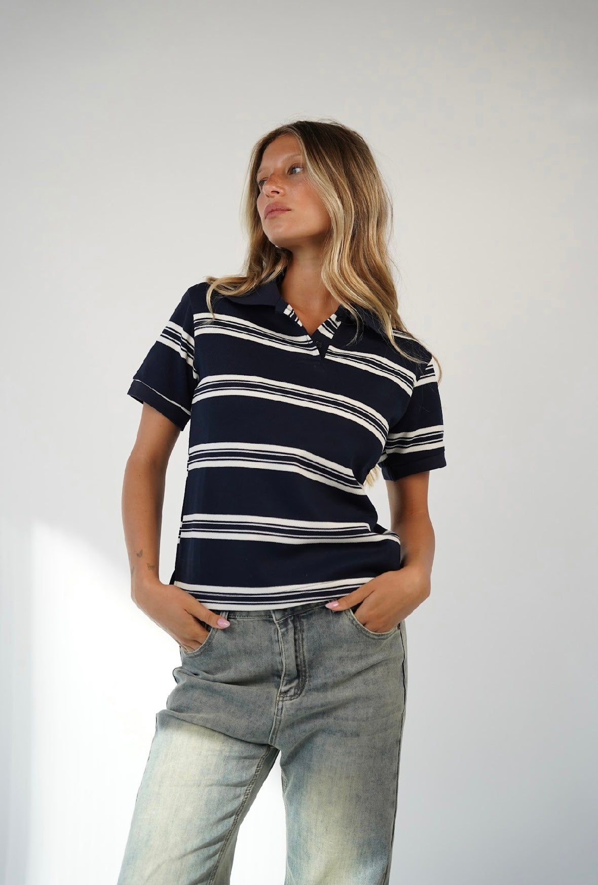 חולצת פולו פסים ג׳ולי