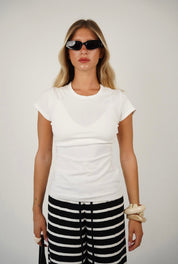 חולצת בייסיק שרוול קצר ויקי