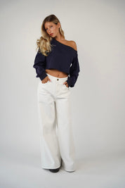 חולצת שרוול נופל אדריאנה