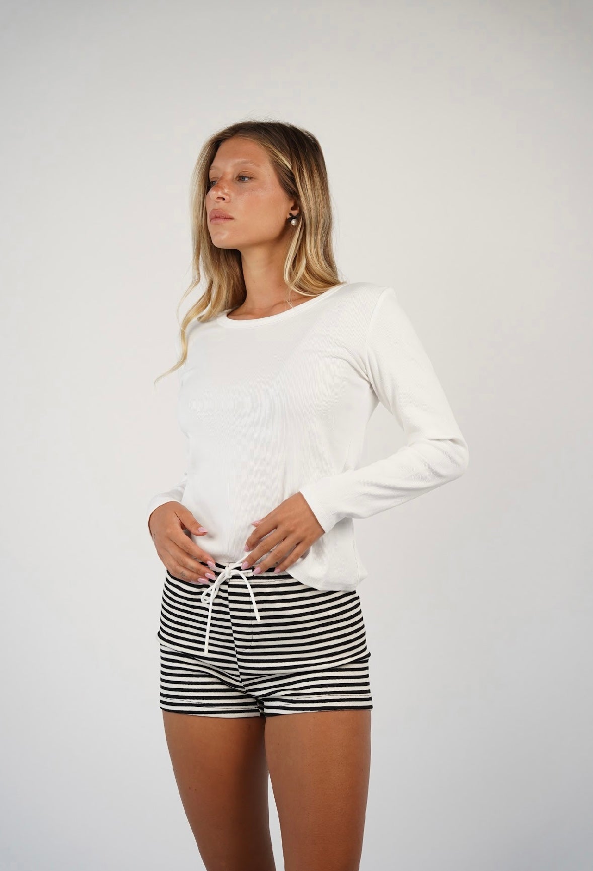 מכנס קצר פסים הנרי