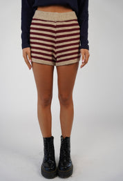 מכנס סריג קצר לואי