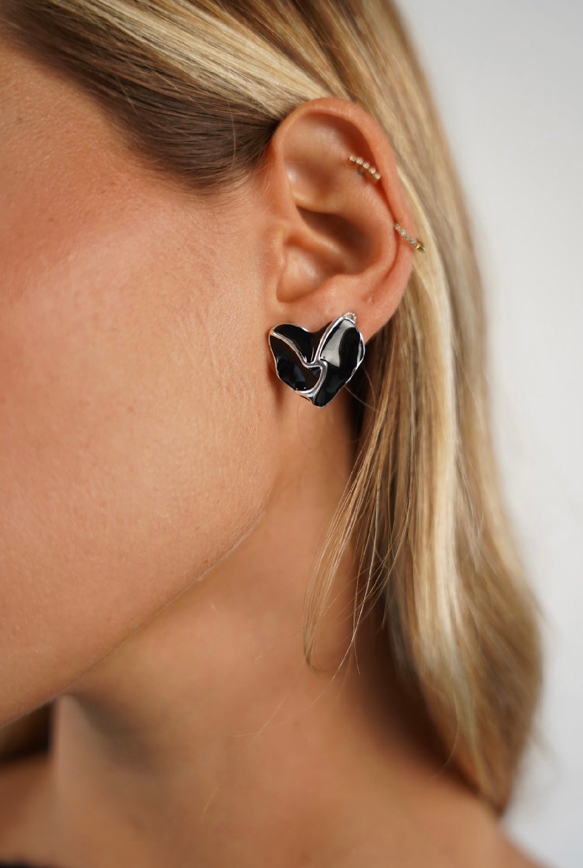 עגיל לב פרנקו