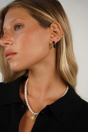 עגיל חישוק דק רובין