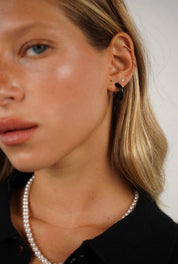 עגיל חישוק דק רובין