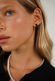 עגיל חישוק דק רובין