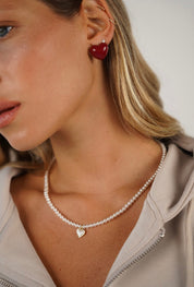 עגיל לב גדול ארי