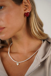 עגיל לב גדול ארי